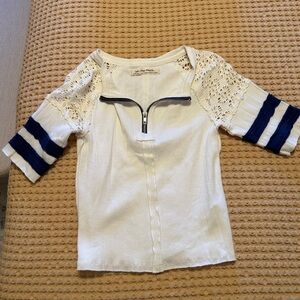 WeTheFree Zipper Shirt